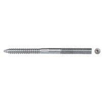 EDR Kétirányú ászokcsavar, közepén hatlapos, végén TORX25 horony, duplamenetes, M10x100, 50db/doboz