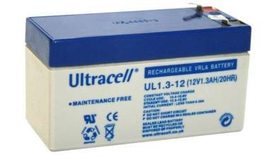 ULTRACELL akkumulátor 12V 1,3Ah