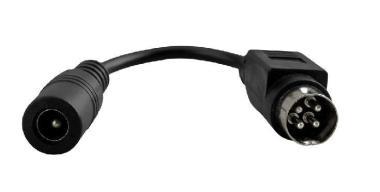 Táp csatlakozó átalakító Hikvision DVR-hez (4 pin-es)