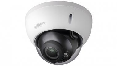 Dahua 5MP IP dómkamera; 2,8 mm; TWDR; arc,terület, e.száml., aud., al., 1/1; mSD; IR: 50m; IP67;IK10