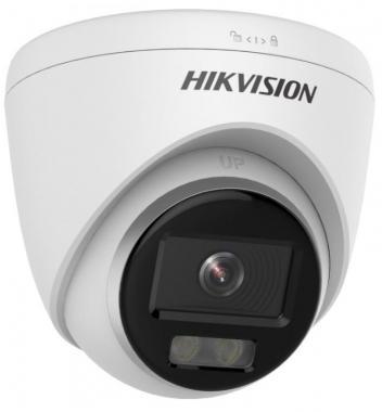 Hikvision 2 MP fix EXIR ColorVu IP dómkamera; TWDR; látható fény: 30 m; IP67