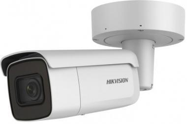 Hikvision 4MP AcuS. WDR mot. zoom IP csőkamera; hang I/O; riasztás I/O; integrált RJ45;IP66;IK10