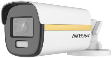 Hikvision 8 MP ColorVu THD TVI fix csőkamera; TWDR; láthatófény: 40 m; PoC; IP67