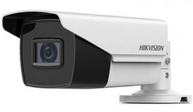 Hikvision 2 MP THD 4in1 csőkamera; motoros zoom; OSD menü; IR: 70 m; IP67