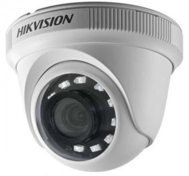 Hikvision 2 MP THD 4in1 fix dómkamera; OSD menü; IR: 25 m; IP67