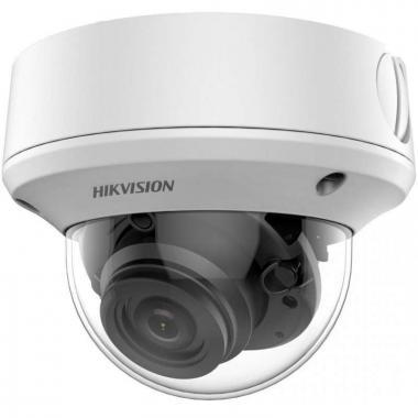 Hikvision 2 MP THD 4in1 dómkamera; motoros zoom; OSD menü; IR: 70 m; IP67; IK10