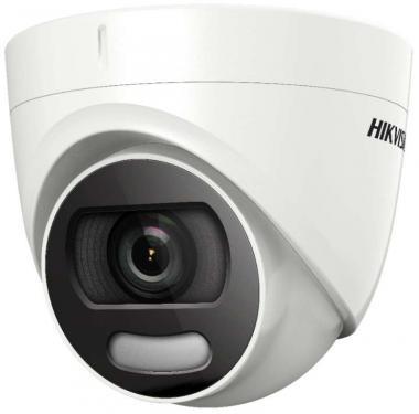 Hikvision 5 MP ColorVu THD TVI fix dómkamera;TWDR; OSD menü; megvilágítási távolság: 20 m; PoC; IP67