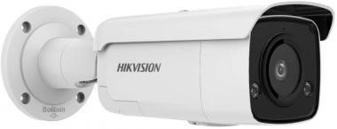 Hikvision 4 MP fix AcuSense EXIR IP csőkamera; TWDR; mikrofon; fény/hangriasztás; audio: 1/1; alarm: 1/1; mSD; IR: 60 m; IP67