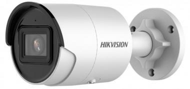 Hikvision 8 MP fix IP csőkamera; beépített mikrofon; TWDR; mSD; IR: 40 m; IP67