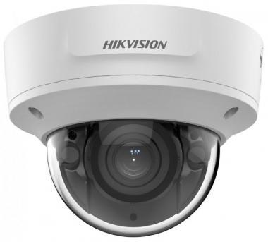 Hikvision 4 MP IP dómkamera; motoros zoom; TWDR; hang I/O; riasztás I/O;  mSD; IR: 40 m; IP67; IK10
