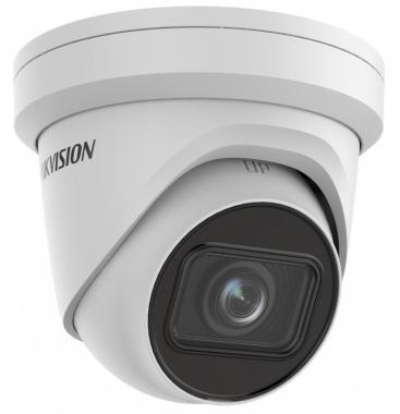 Hikvision 4 MP IP dómkamera; motoros zoom; TWDR; hang I/O; riasztás I/O;  mSD; IR: 40 m; IP67; IK10