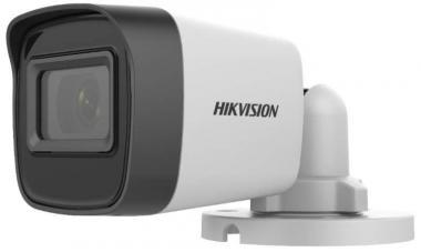 Hikvision 5 MP 4in1 THD fix EXIR csőkamera; TVI/AHD/CVI/CVBS kimenet; koax audio; mikrofon; IR: 25 m; IP67