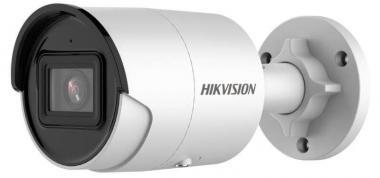 Hikvision 2 MP fix IP csőkamera; beépített mikrofon; TWDR; mSD; IR: 40 m; IP67