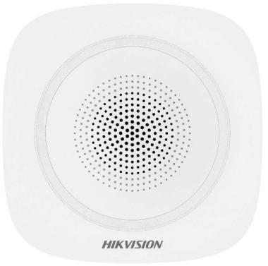 Hikvision vezeték nélküli beltéri sziréna AXPro központokhoz; 110 dB; 868 MHz; 3x CR123A; kék