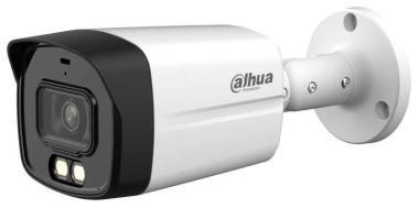 Dahua 8MP Smart Dual Light 4in1 fixoptikás csőkamera; IR/láthatófény megvilágítás: 40m, TWDR, beépített mikrofon, IP67, 12Vdc