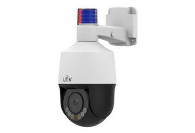 Uniview IP PTZ kamera; 5MP, zoom: 4x; TWDR; beépített mikrofon és hangszóró; IR távolság: 50m; látható fény: 10m; Easy sorozat; területvédelem; ember, jármű észlelés; mSD; 12VDC/PoE; IP66