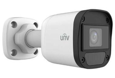 Uniview 4in1 2Mpx analóg kültéri mini csőkamera; fix 2.8mm optika, 20m IR megvilágítás, DWDR, műanyag ház, IP67, 12Vdc