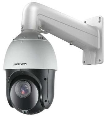 Hikvision 2 MP AcuSense EXIR IP PTZ dómkamera; 15x zoom; TWDR; arc, ember, jármű; mSD; IR: 100 m; hang I/O; riasztás I/O; konzollal