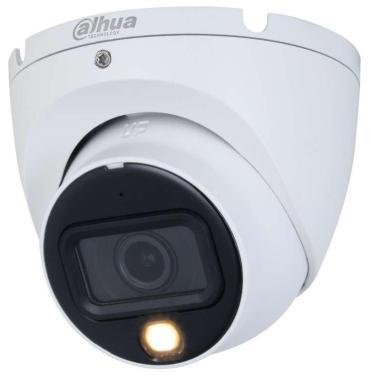 Dahua 2MP Full-color 4in1 dómkamera; DWDR; IR/láthatófény; beépített mikrofon; koax audio; IR: 20 m; IP67; 12 VDC