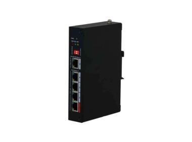 Dahua 5 portos POE Extender; BE:1X1000Mbps PoE port; KI:4X100Mbps PoE port; max. 250 m;