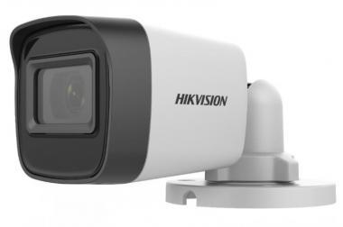 Hikvision 5MP 4in1 THD fix EXIR csőkamera; OSD; TVI/AHD/CVI/CVBS kimenet; mikrofon; IR: 30 m; IP67