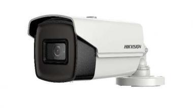 Hikvision 5 MP THD WDR fix EXIR csőkamera; OSD menüvel; TVI/AHD/CVI/CVBS kimenet