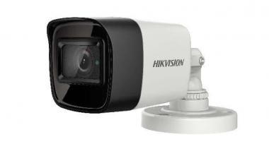 Hikvision 5 MP THD WDR fix EXIR csőkamera; OSD menüvel; TVI/AHD/CVI/CVBS kimenet; IR: 30m; IP67