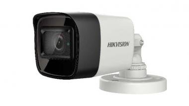 Hikvision 5 MP THD WDR fix EXIR csőkamera; OSD menüvel; TVI/AHD/CVI/CVBS kimenet; IR: 30m; IP67