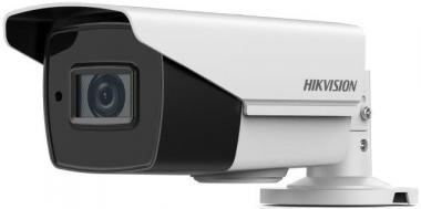 Hikvision 5 MP 4in1 THD motoros zoom EXIR csőkamera; T-WDR; OSD menü; IR: 80 m; IP67; 12 VDC/24 VAC