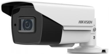 Hikvision 5 MP 4in1 THD motoros zoom EXIR csőkamera; T-WDR; OSD menü; IR: 80 m; IP67; 12 VDC/24 VAC