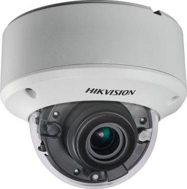 Hikvision 2 MP THD motoros zoom EXIR dómkamera; OSD; TVI/AHD/CVI/CVBS kimenet, extra WDR, IP67, IK10