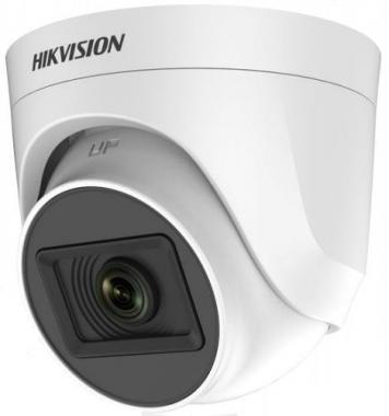 Hikvision 5 MP 4in1 THD fix EXIR dómkamera; OSD menü; TVI/AHD/CVI/CVBS kimenet, IR: 20 m