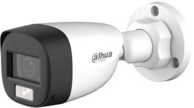 Dahua 5MP Smart Dual Light 4in1 fixoptikás csőkamera; IR/láthatófény megvilágítás: 20m, DWDR, beépített mikrofon, IP67, 12Vdc