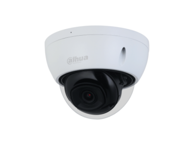 Dahua dome IP kamera, kültéri, 4MP/20fps, 2.8mm, H.265, IR 30m, beépített mikrofon, WDR, MicroSD kártyahely, 12Vdc/PoE, IP67, IK10