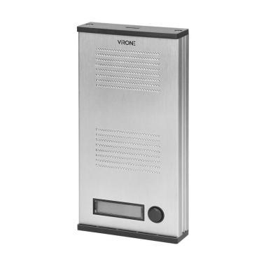 VIRONE 1 lakásos audio kaputelefon szett; 2 vezetékes, zárvezérlés