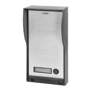 VIRONE 1 lakásos audio kaputelefon szett; 2 vezetékes, zárvezérlés