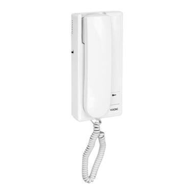 VIRONE 1 lakásos audio kaputelefon szett; 2 vezetékes, zárvezérlés