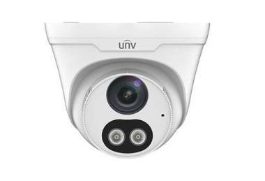 Uniview 2MP  IP dóm kamera; széria: Easystar; TWDR;  beépített mikrofon/hangszóró; mSD; IR/fehér fény: 30 m; IP67, 12Vdc/PoE