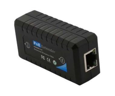EuroVideo 1 csat. PoE extender / jelismétlő UTP kábelen, max. 120 m