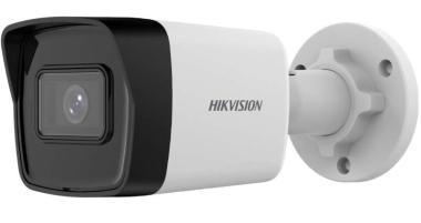 Hikvision 4 MP IP kültéri csőkamera, 2560x1440@20fps, FHD@25fps, fix fókusz, H.265, TWDR, IR:30m, PoE/12VDC, IP67, mSD, beépített mikrofon