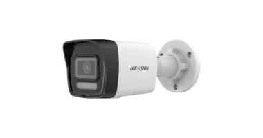Hikvision 4 MP EXIR IP kültéri csőkamera, 2560x1440@20fps, FHD@25fps, fix fókusz, H.265 , TWDR, IR/Látható fény:30m, beépített mikrofon, MicroSD kártyahely, PoE/12VDC, IP67