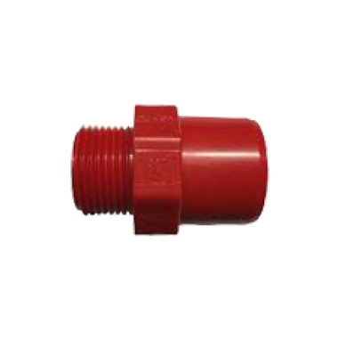 3/4” - 25mm-es apa/anya csatlakozó, amely az 504F075ABS szűrő 25mm-es külső átmérőjű csövekhez való illesztéséhez szükséges.