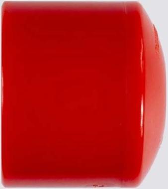 Csővégzáró sapka, 25mm külső átmérővel, piros ABS kivitelben EN 61386-1 jóváhagyással