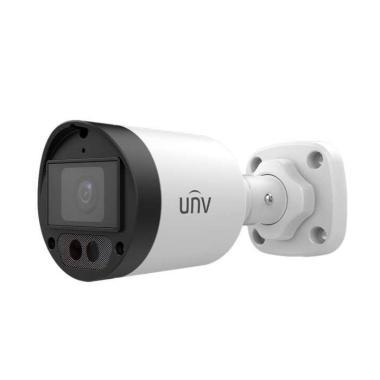 Uniview 4in1 2Mpx analóg LightHunter kültéri mini csőkamera; fix 4mm optika, 40m IR megvilágítás, DWDR, beépített mikrofon, fém ház, IP67, 12Vdc