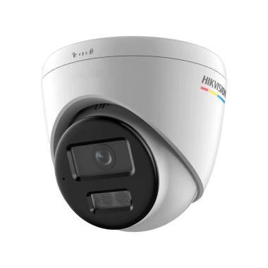 HIKVISION 2 MP fix ColorVu IP turret kamera; IR/láthatófény; beépített mikrofon