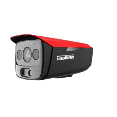 Dahua 5MP fixoptikás bispektrális hő és láng érz. IP csőkamera; látható és hőkép; AI: hő, füst, láng  det., vonal, ember/jármű;fény/hang riasztás; riasztási be/kim.: 3/2; hang be/kim.: 1/1; mSD;IP67