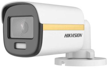 Hikvision 5MP ColorVu THD csőkamera; TVI/AHD/CVI/CVBS kimenet; fix lencse; TWDR; láthatófény: 20m; IP67; 12VDC/PoC
