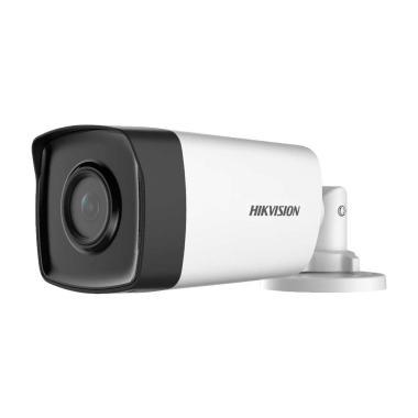 Hikvision 5MP THD 4in1 fix csőkamera; OSD menü; TVI/AHD/CVI/CVBS; mikrofon; koax audio;IR: 80m; IP67