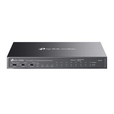 Omada 11 portos PoE switch (65 W); 8 PoE, 2 RJ45, 1 SFP uplink port; max. PoE táv.: 250 m; nem menedzselhető