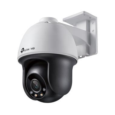 VIGI 4 MP Full-Color IP PT dóm kamera; fix lencse; DWDR; ember, jármű det.; 300 preszet; IR: 30m; beépített mikrofon, hangszóró; mSD; 12V DC,PoE; IP66